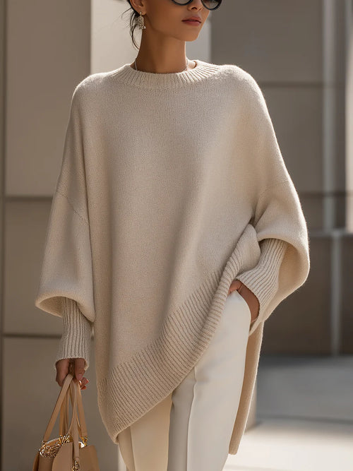 Elouise Oversized Knit Poncho