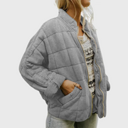 Jyn Eleganter Mantel - Grau