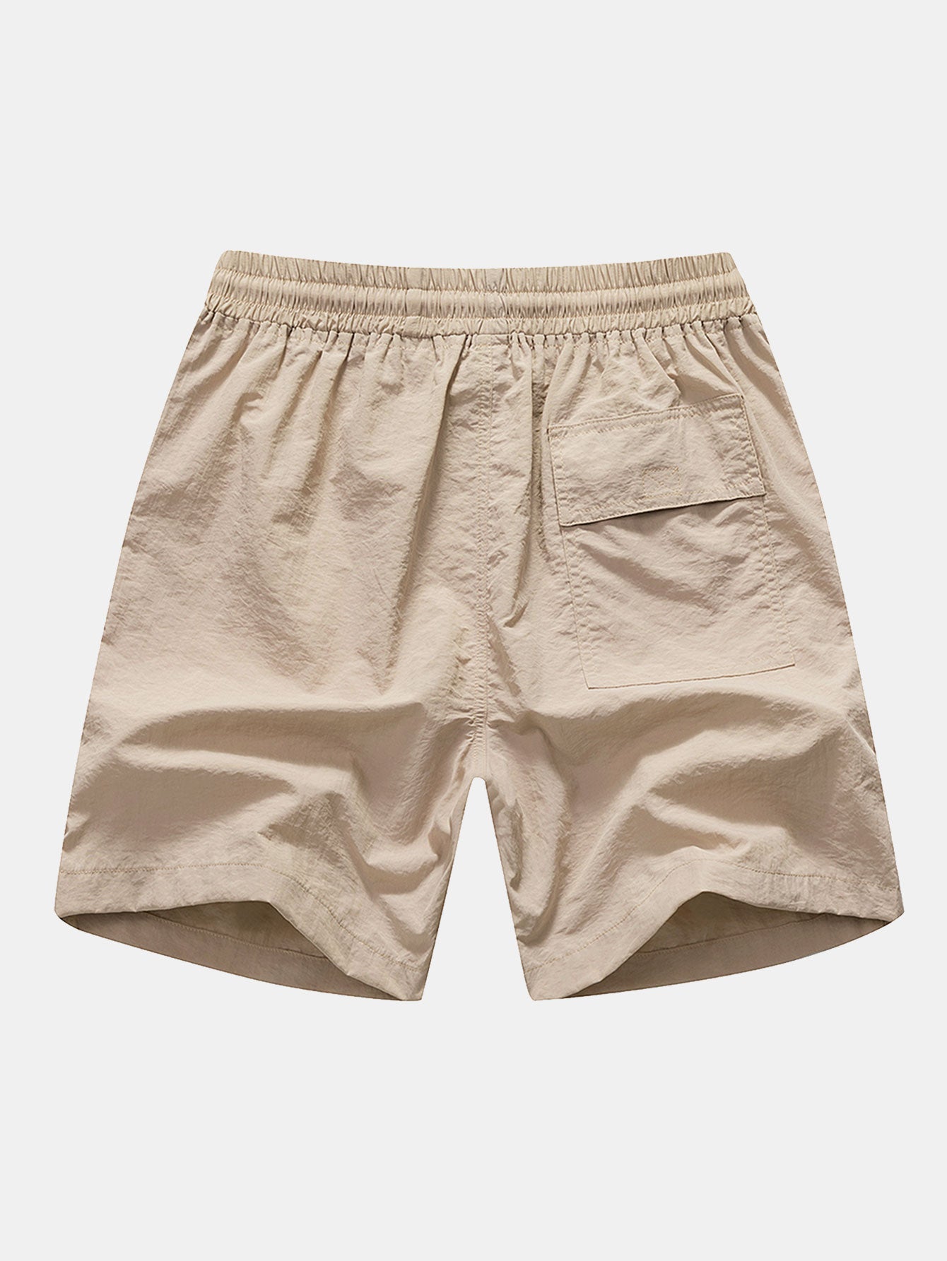 Hemd mit Palmen-Print und Badehose mit Knopfleiste