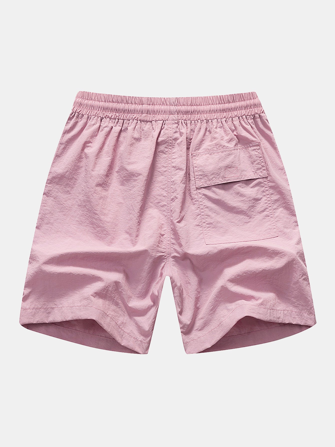 Hemd mit Palmen-Print und Badehose mit Knopfleiste