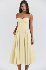 Michaela – Ärmelloses Midikleid