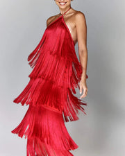 Adena | Quastenkleid der Eleganz