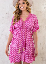 Ella – Bequemes, locker sitzendes Midikleid