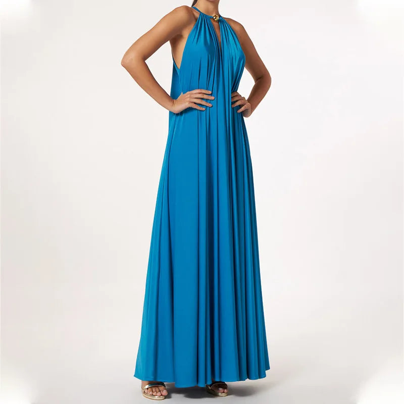 Elsa – Wunderschönes Sommer-Maxi-Kleid