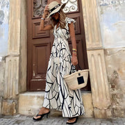 Maddie | Elegantes bedrucktes Kleid