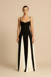 Roxanne | Schulterfreies Partykleid mit Schlitz
