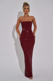 Aurelessa™ | Pailletten-Maxikleid