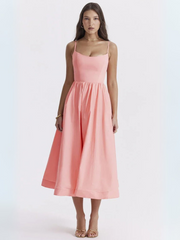 AIMEE | Korsett-Midikleid