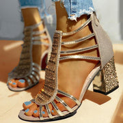 Abigail™ | Graziöse Komfort High Sandalen