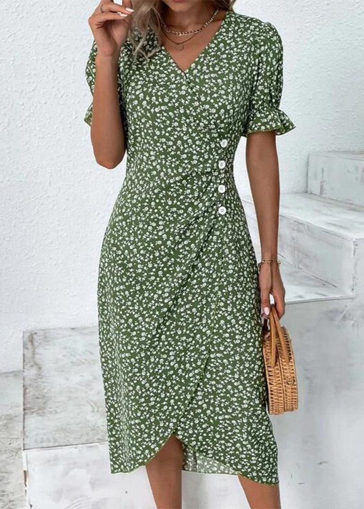 Sophie – Elegantes und bequemes Blumenkleid