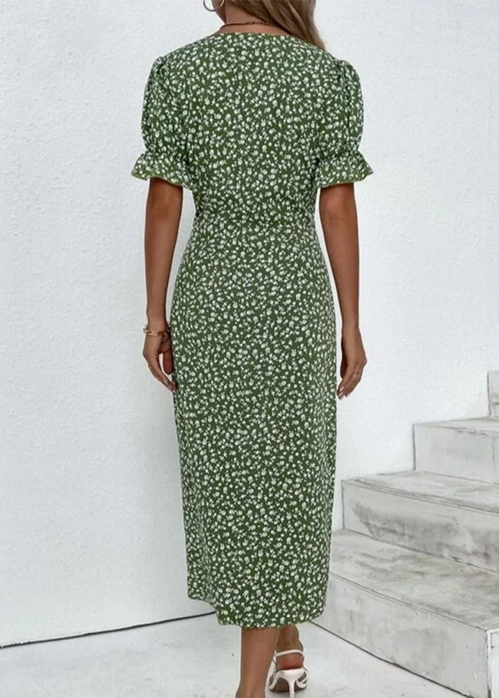 Sophie – Elegantes und bequemes Blumenkleid