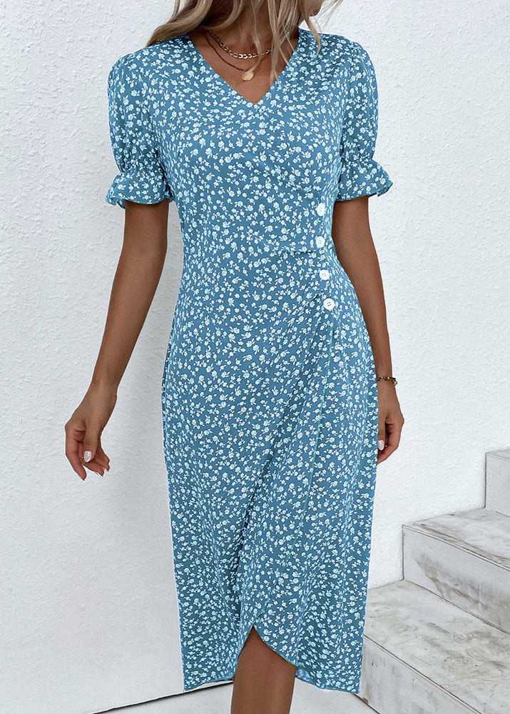 Sophie – Elegantes und bequemes Blumenkleid