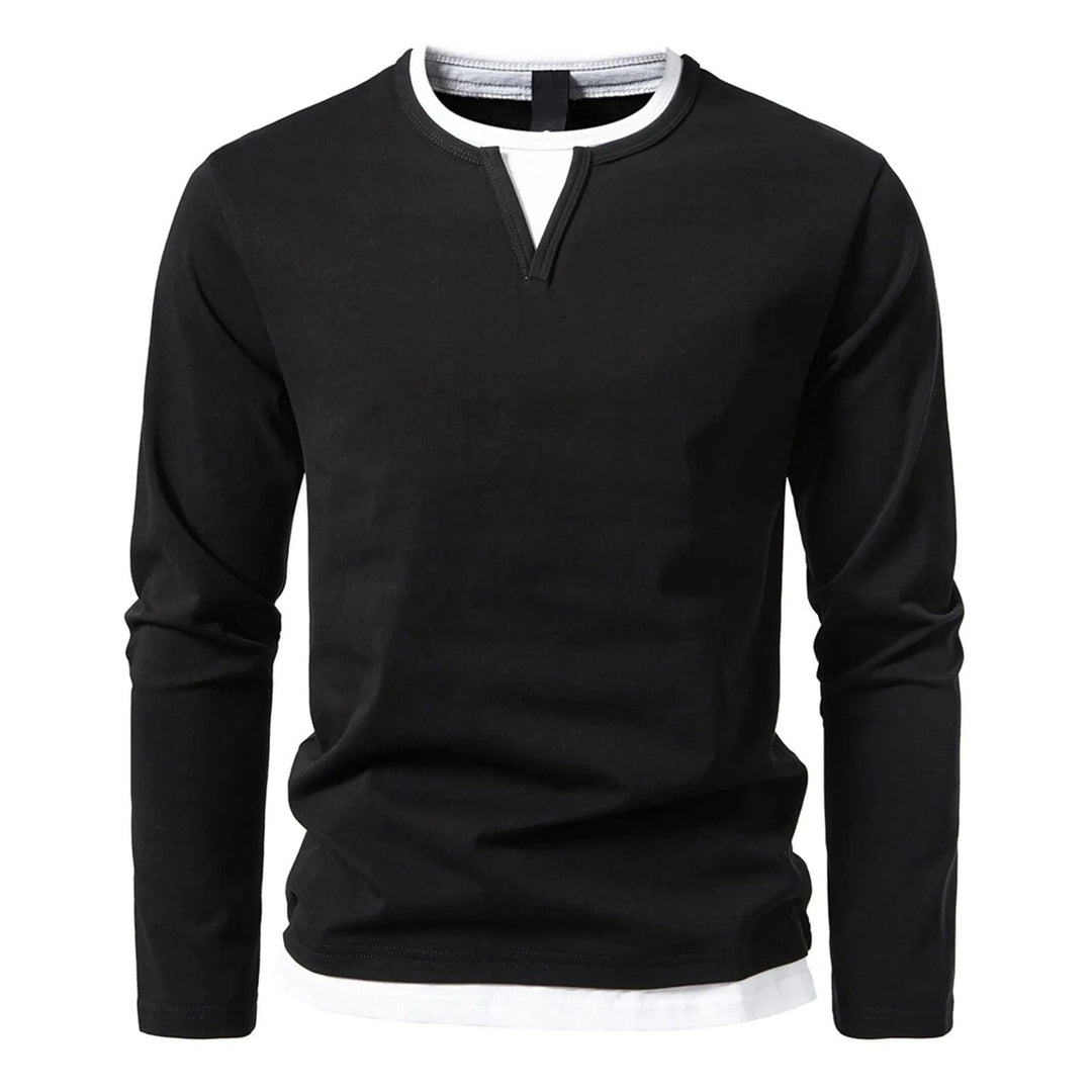 Eden™ | Lässiges Henley-Langarmshirt