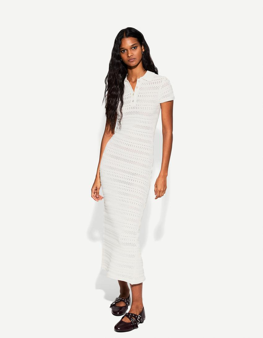 Felicia | Offenes Strickkleid