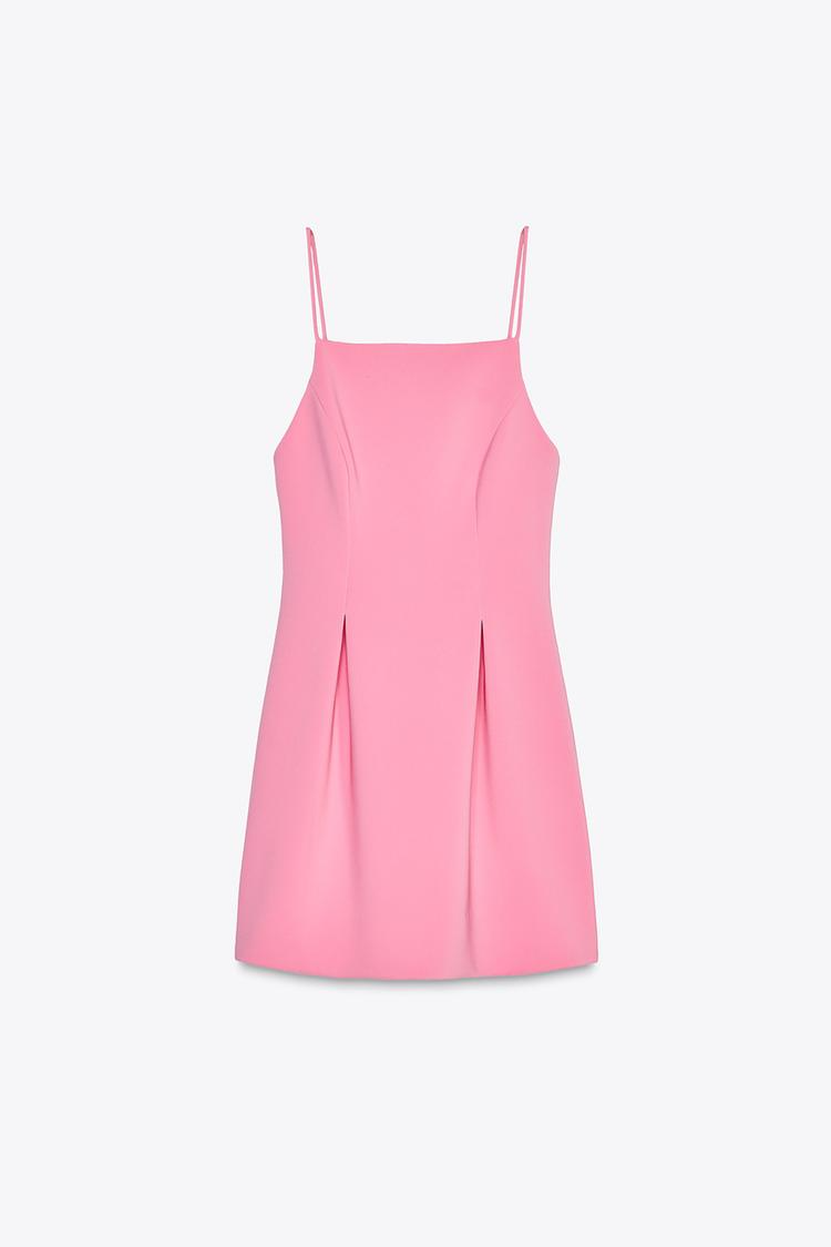 Amelina | Falten Mini-Kleid