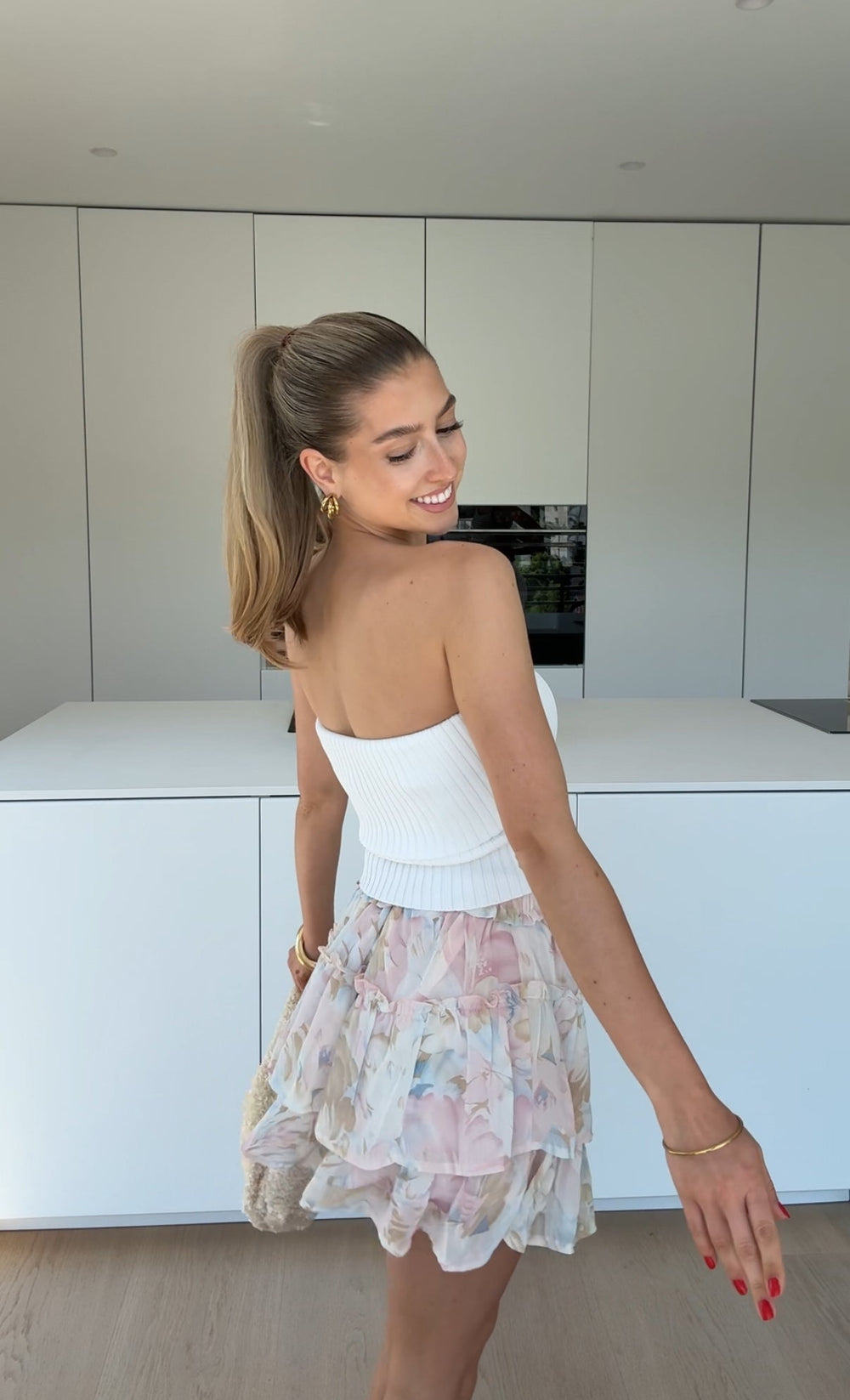 Nessa | Romantischer Blumenrock
