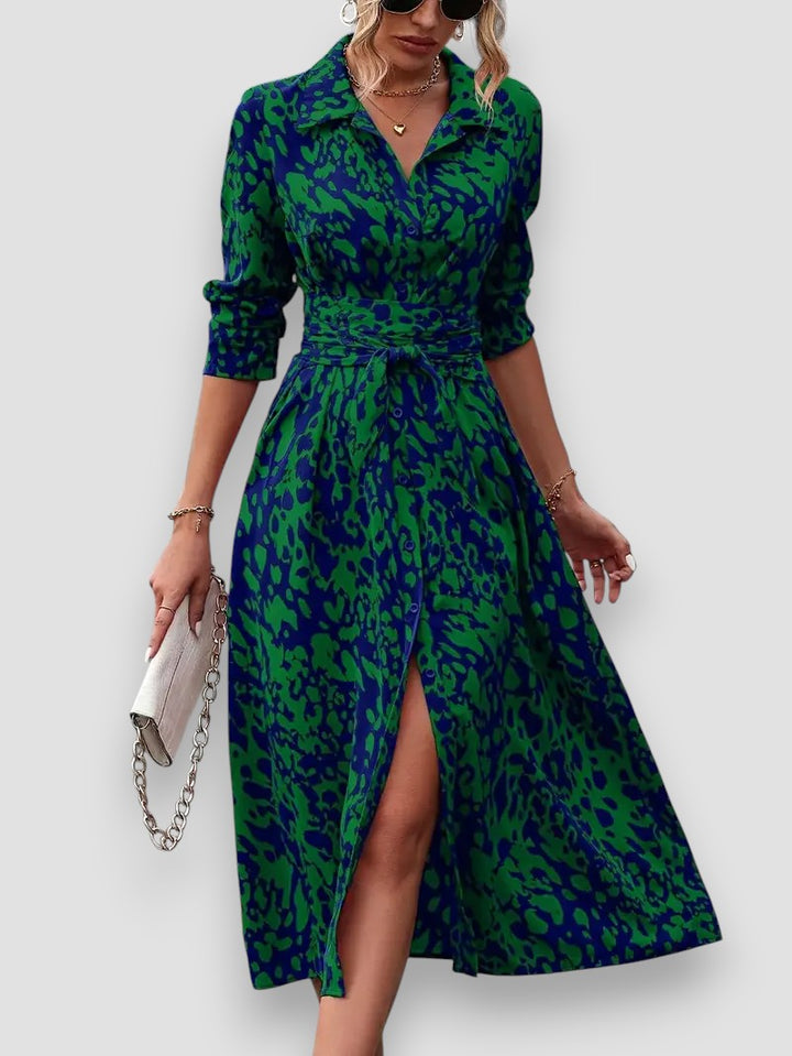 Francesca – Kleid mit V-Ausschnitt