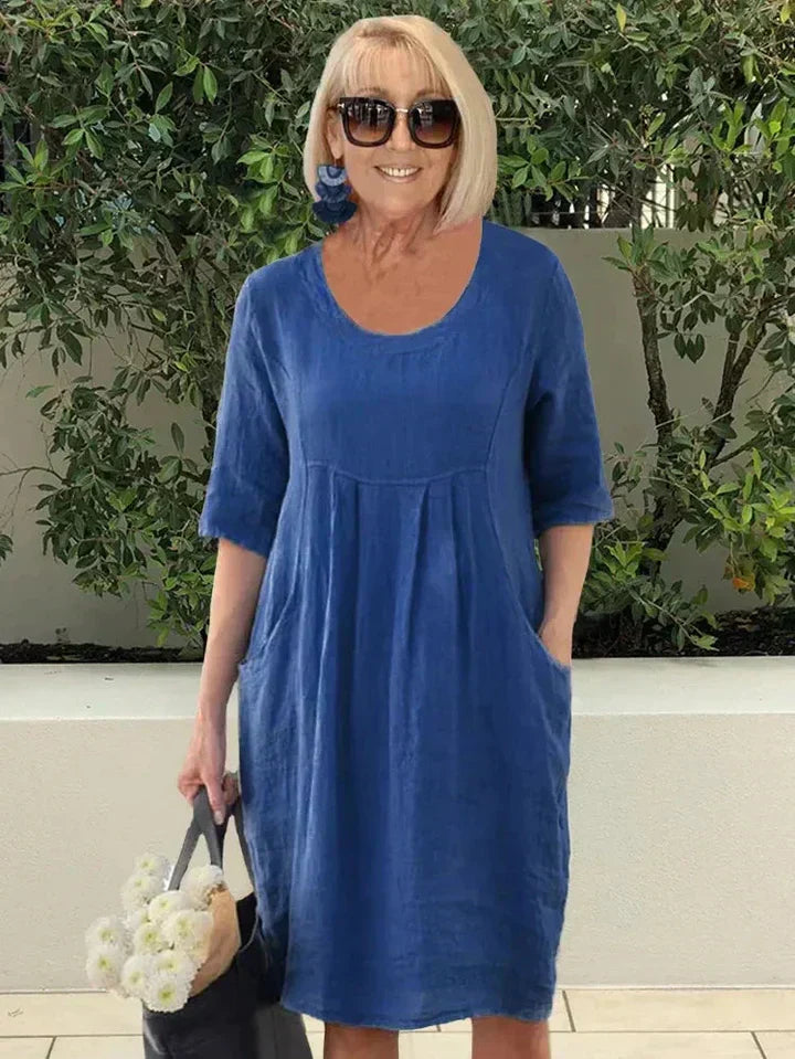 Bridget – Locker sitzendes Kleid mit Taschen