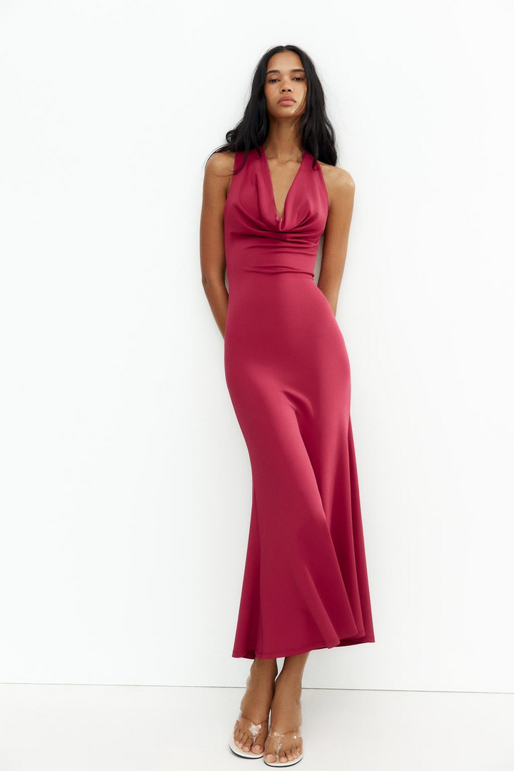 Sevgi™ | Drapiertes Midikleid