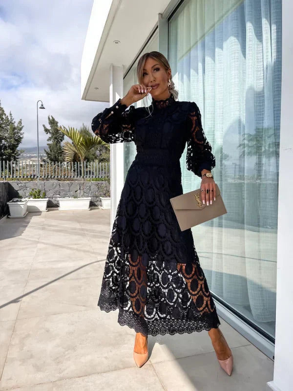 Icelynn Lace Midi Dress
