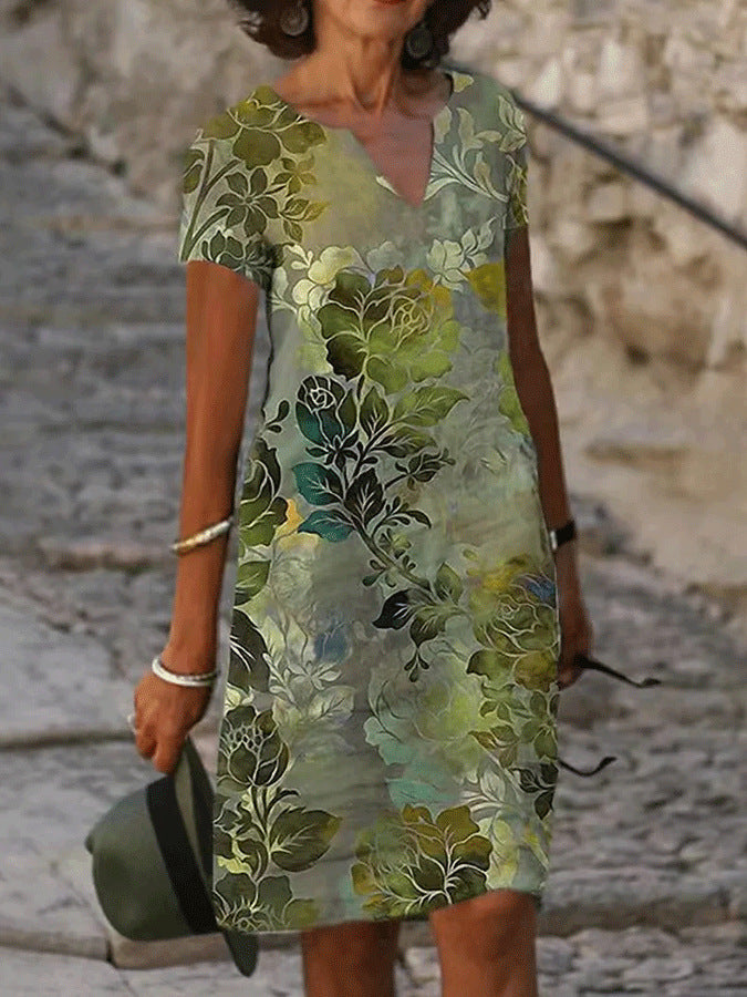 Josette | Elegantes Kleid mit V-Ausschnitt