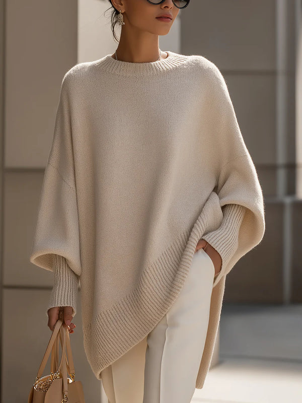 Elouise Oversized Knit Poncho