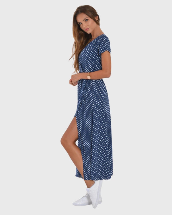 Abim elegantes Baumwollkleid