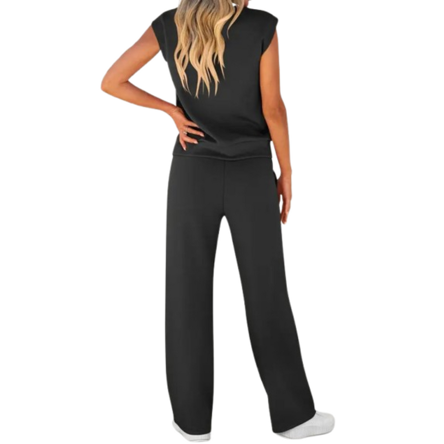 Elivara Casual-Chic Two-Piece Set