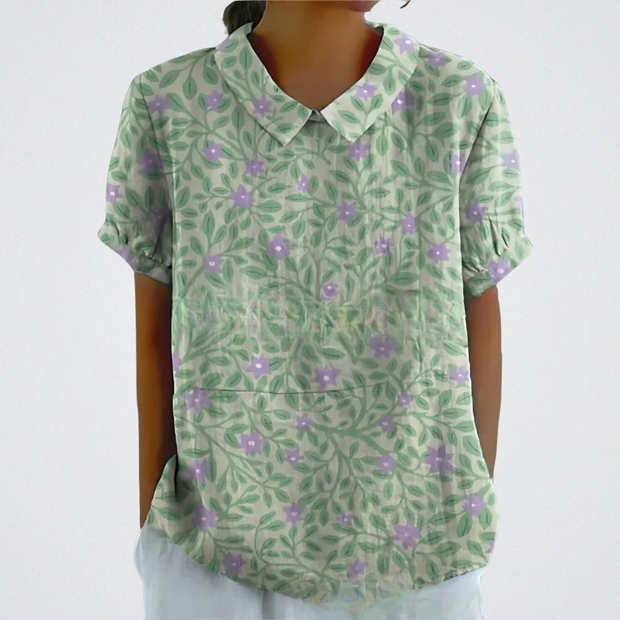 Lina Floral Detail Blouse
