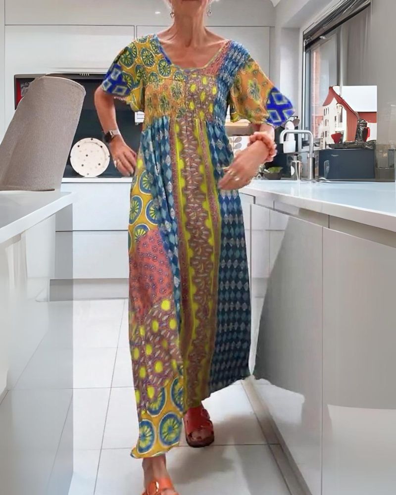Verena™ | Kleid im Boho-Stil