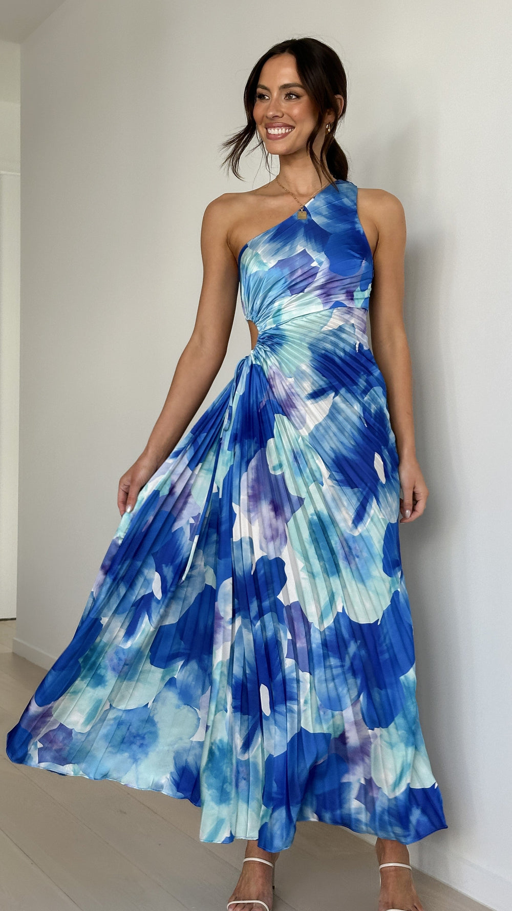 Sienna | Elegantes Maxi-Kleid mit Cut-Out
