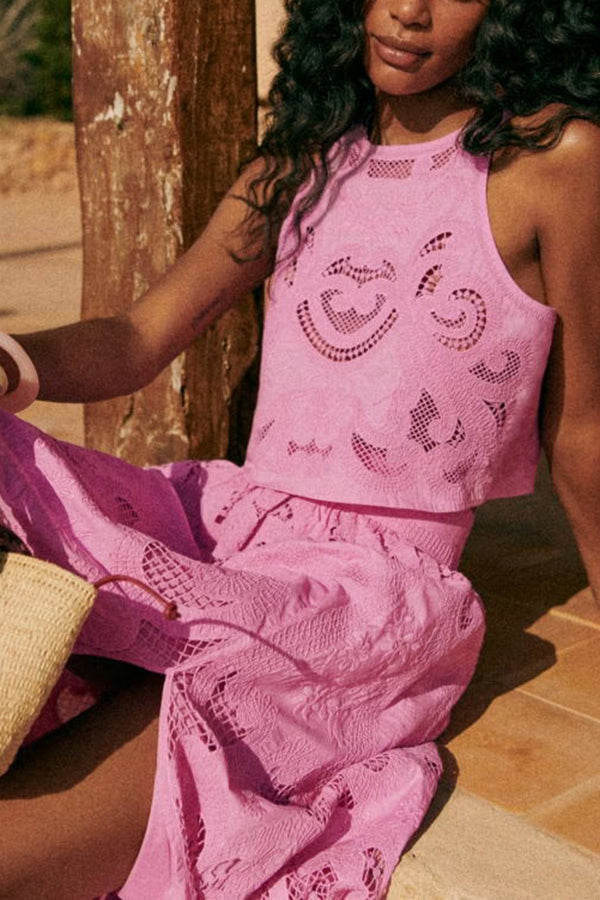 Moise – Rosa Spitzenset