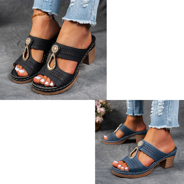 Helena | Orthopädische Strassabsatz-Sandalen