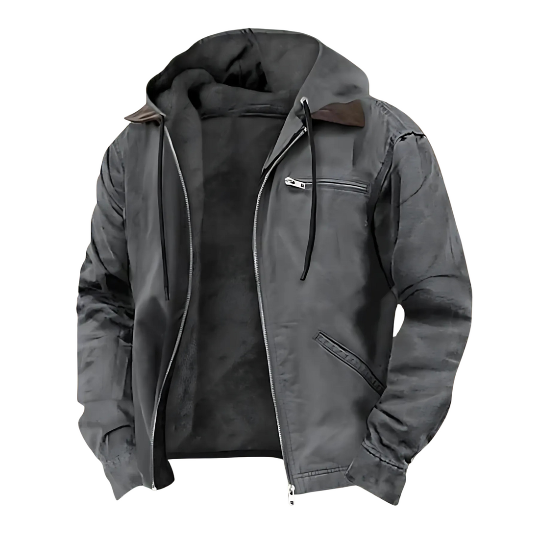 Olek Elegante Herbstjacke - Grau
