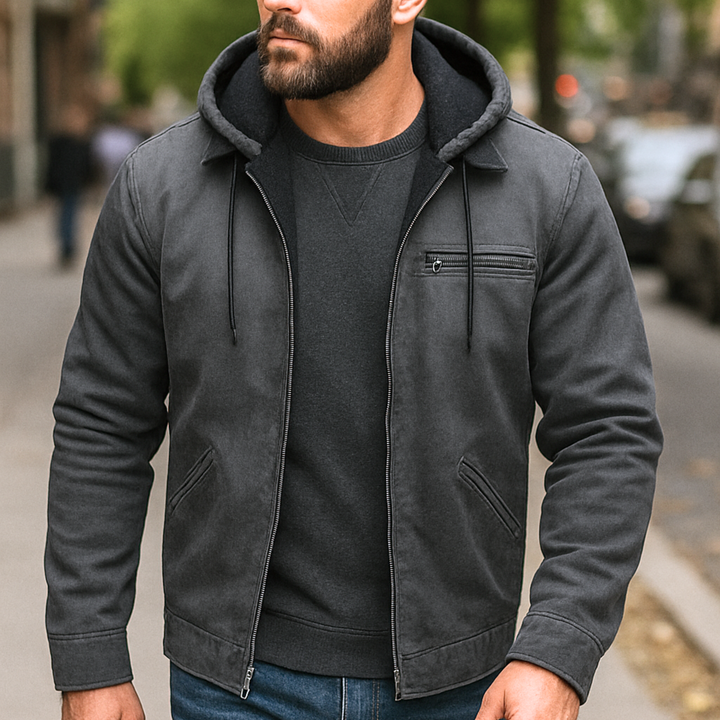 Olek Elegante Herbstjacke - Grau