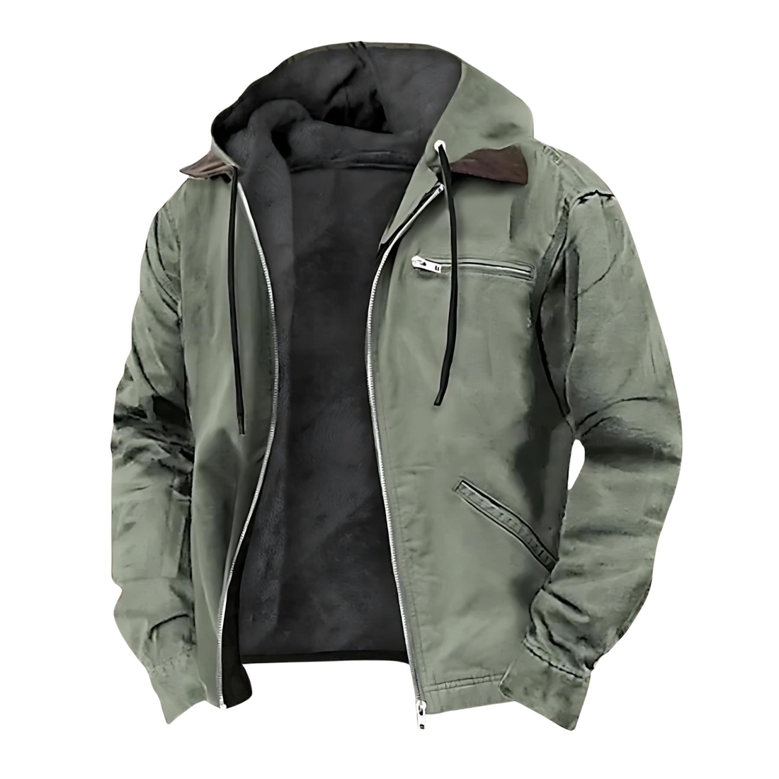 Olek Elegante Herbstjacke -  Grün