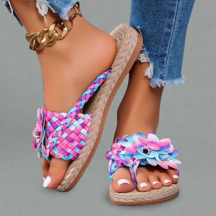 Linnéa Comfort Strappy Open-Toe Adjustable-Strap Sandals