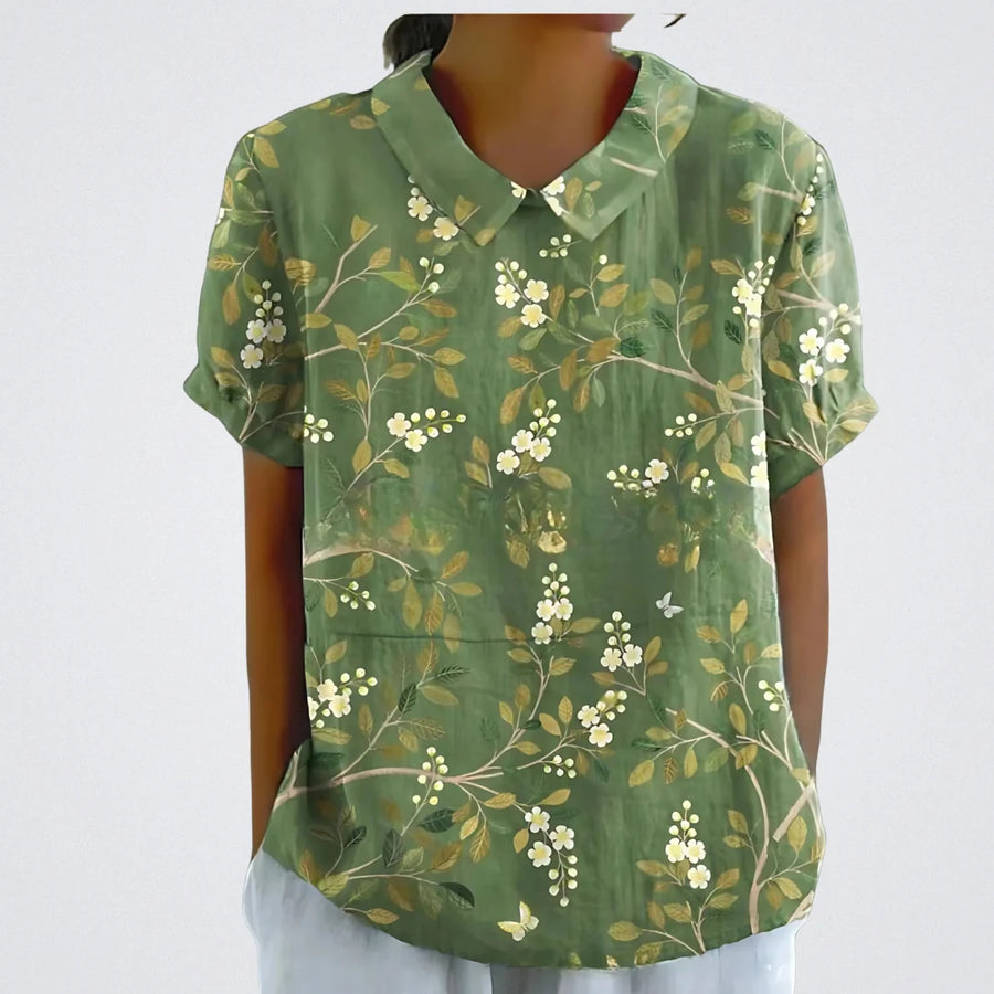Lina Floral Detail Blouse