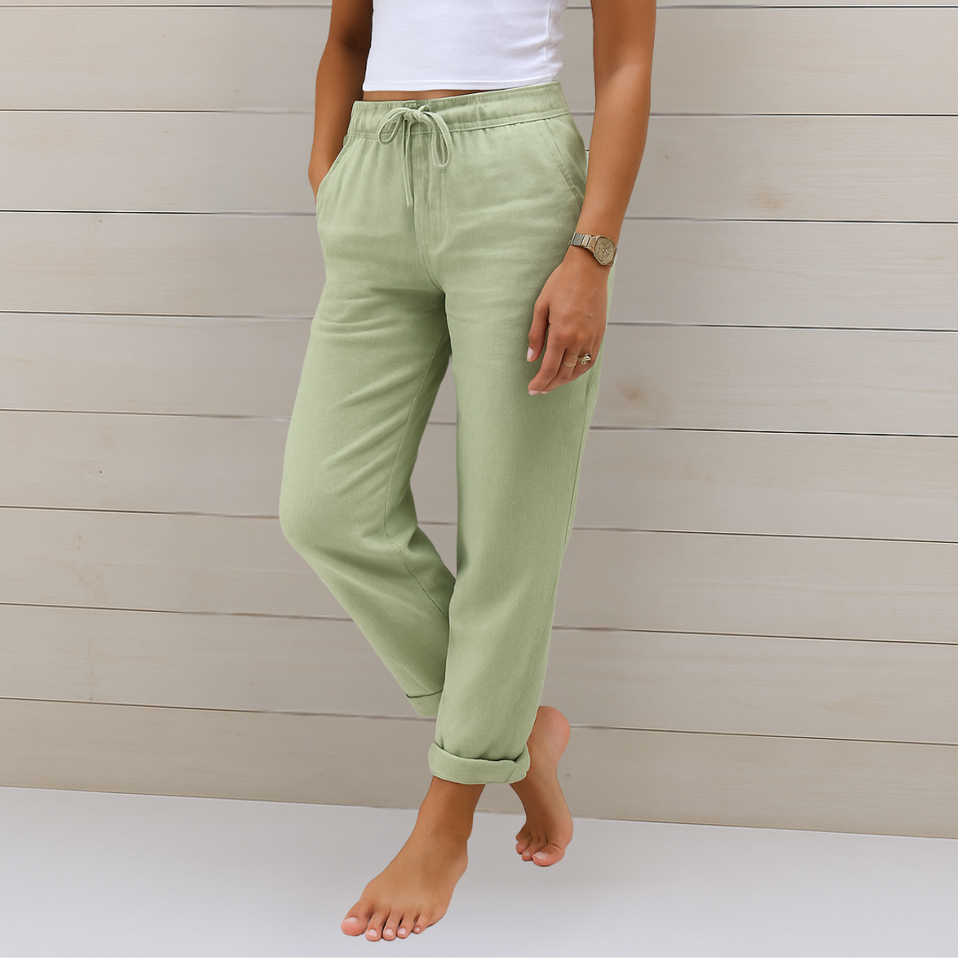 Payton™ | Bequeme Leinenhose