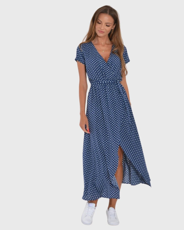 Abim elegantes Baumwollkleid