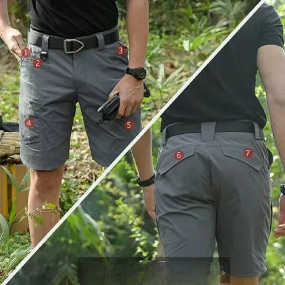 Ryder | Taktisches Multi-Taschen Shorts Set