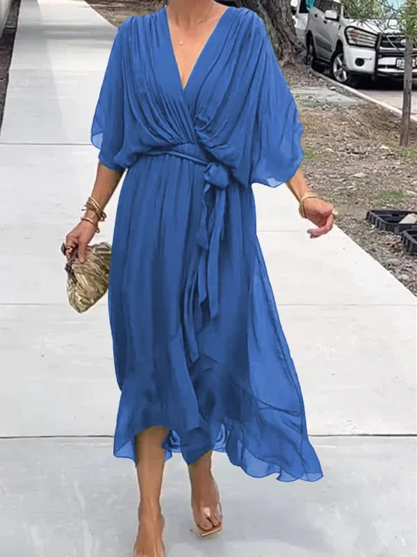 Monica V-Neck Dress