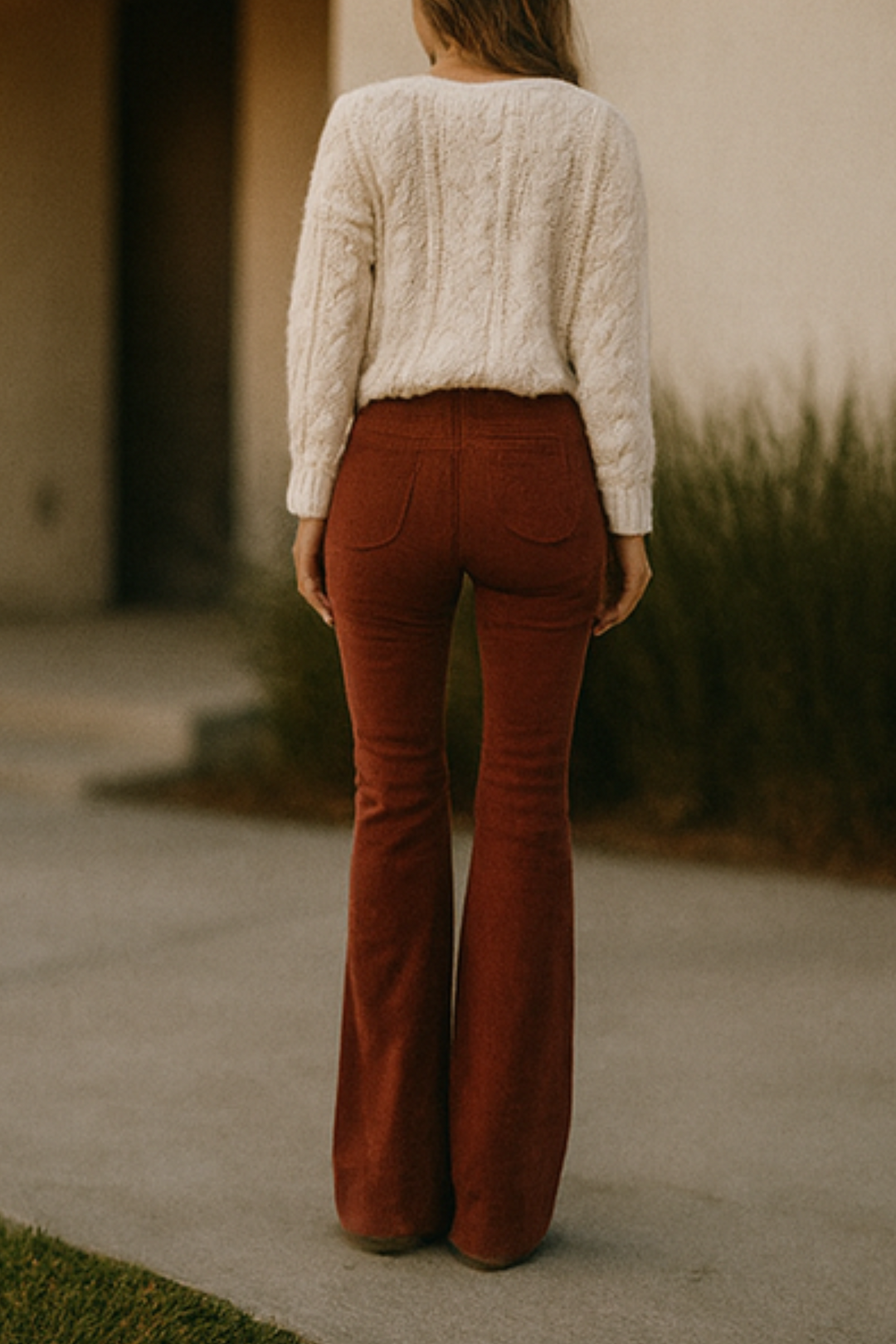 Cassidy | Corduroy Flare Pants