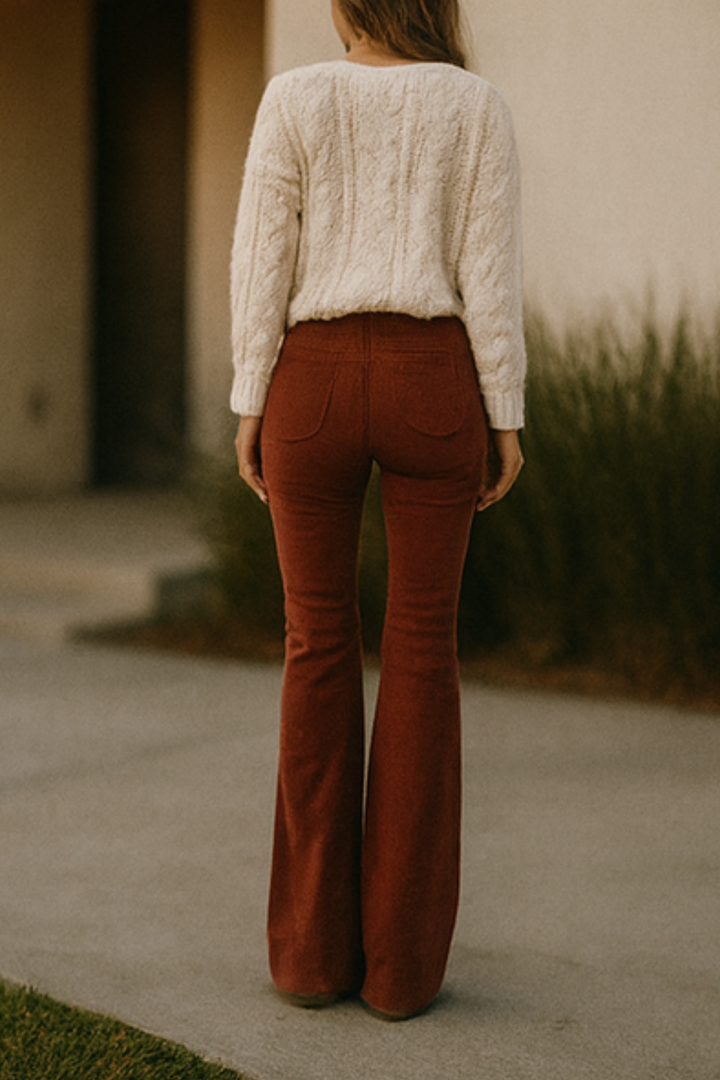 Cassidy | Corduroy Flare Pants