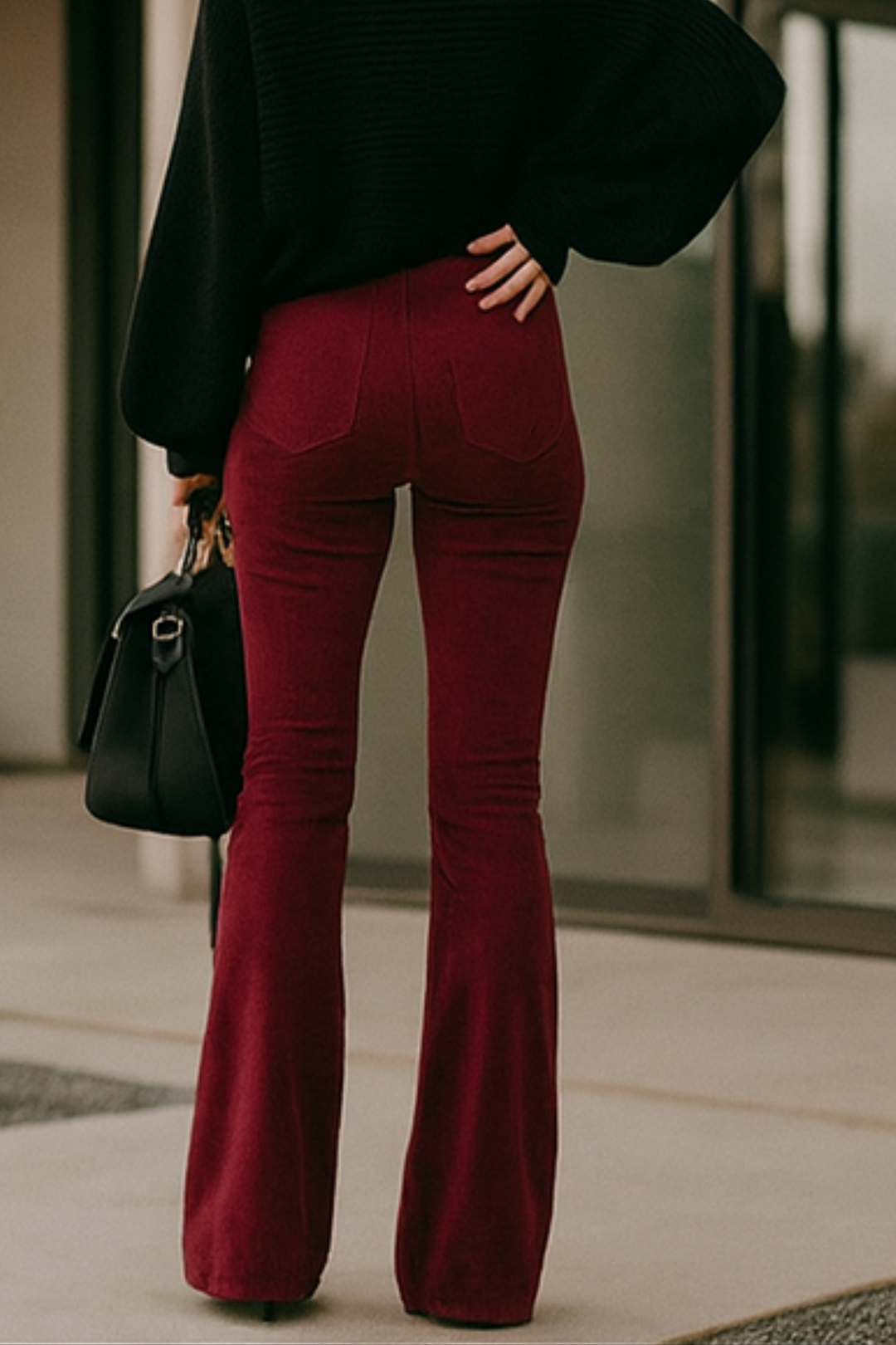 Cassidy | Corduroy Flare Pants