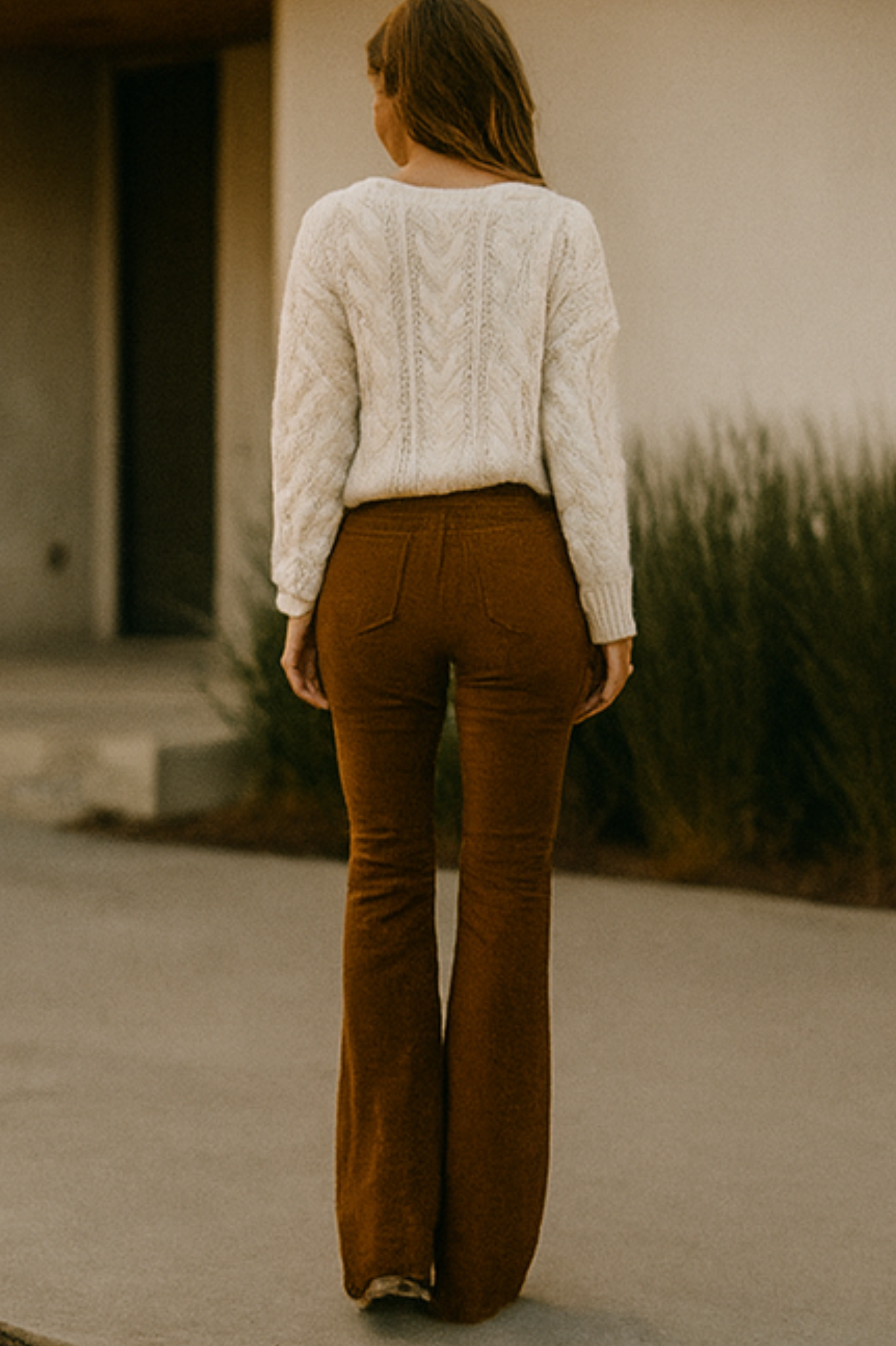 Cassidy | Corduroy Flare Pants