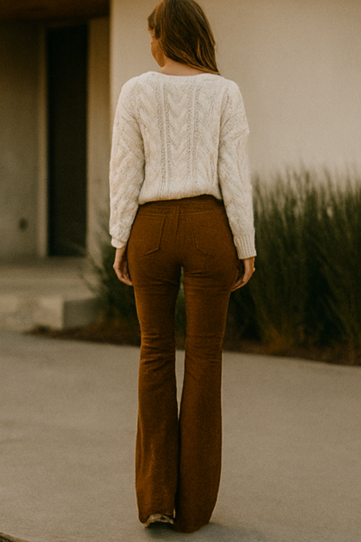 Cassidy | Corduroy Flare Pants