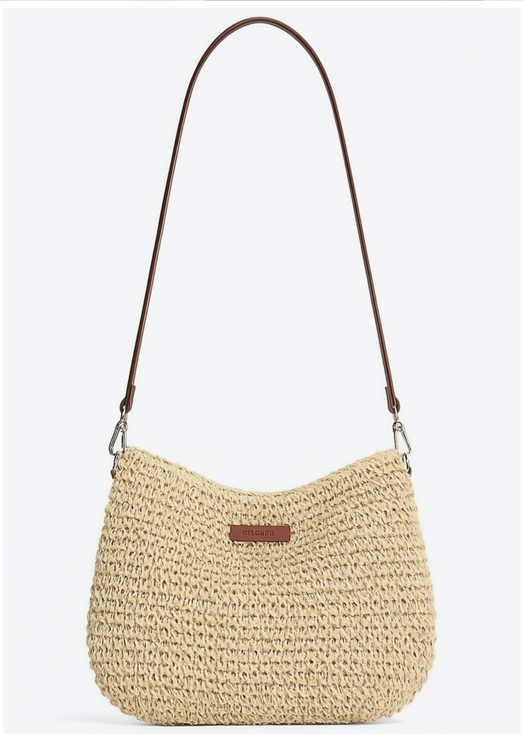 Eryln Strohumhängetasche - Beige