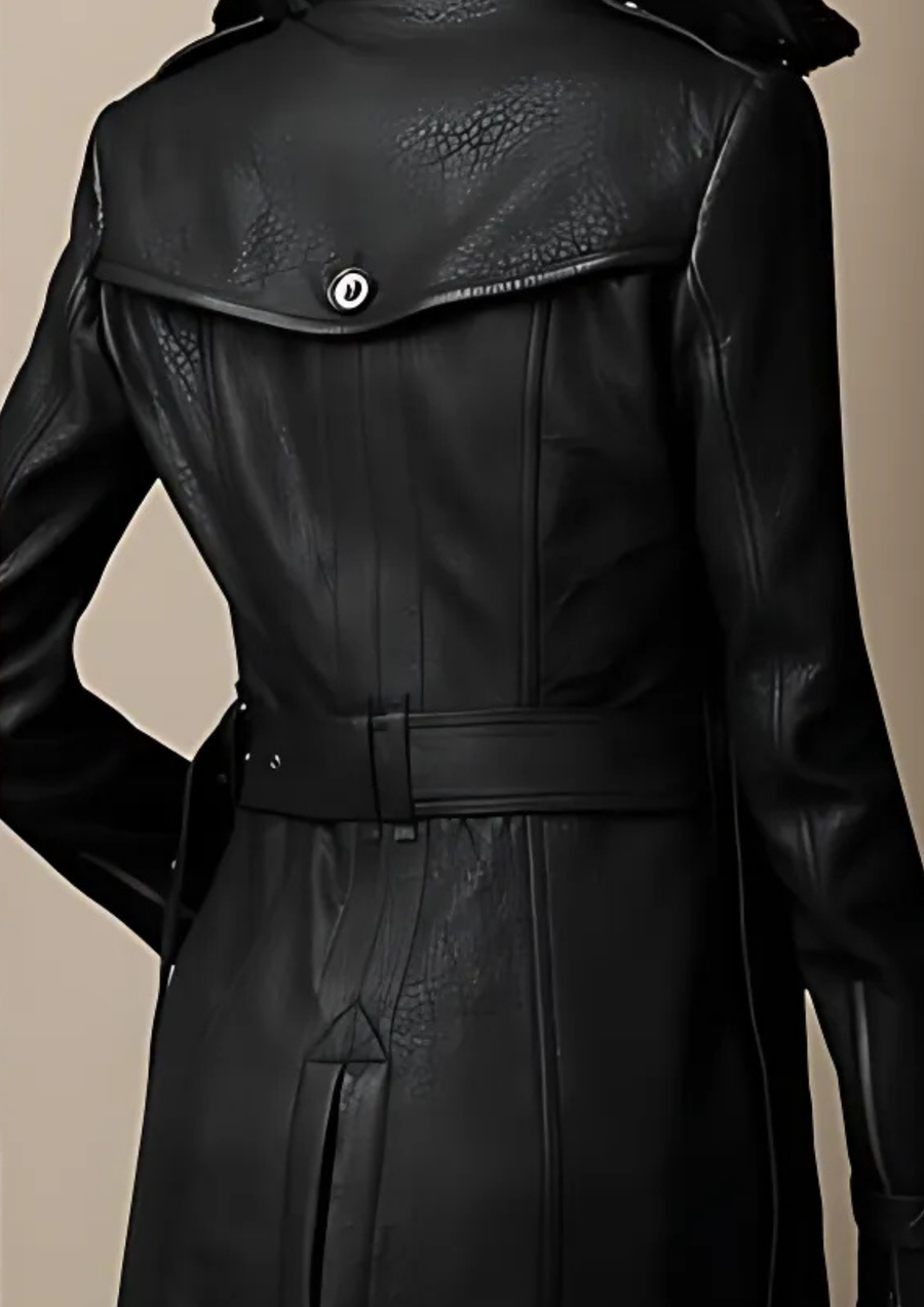 Sava 3/4 Leather Coat