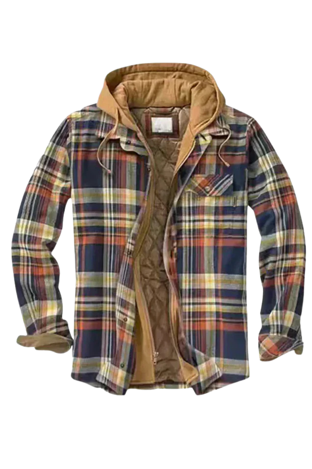 Harper | Patchwork Geruite Jas